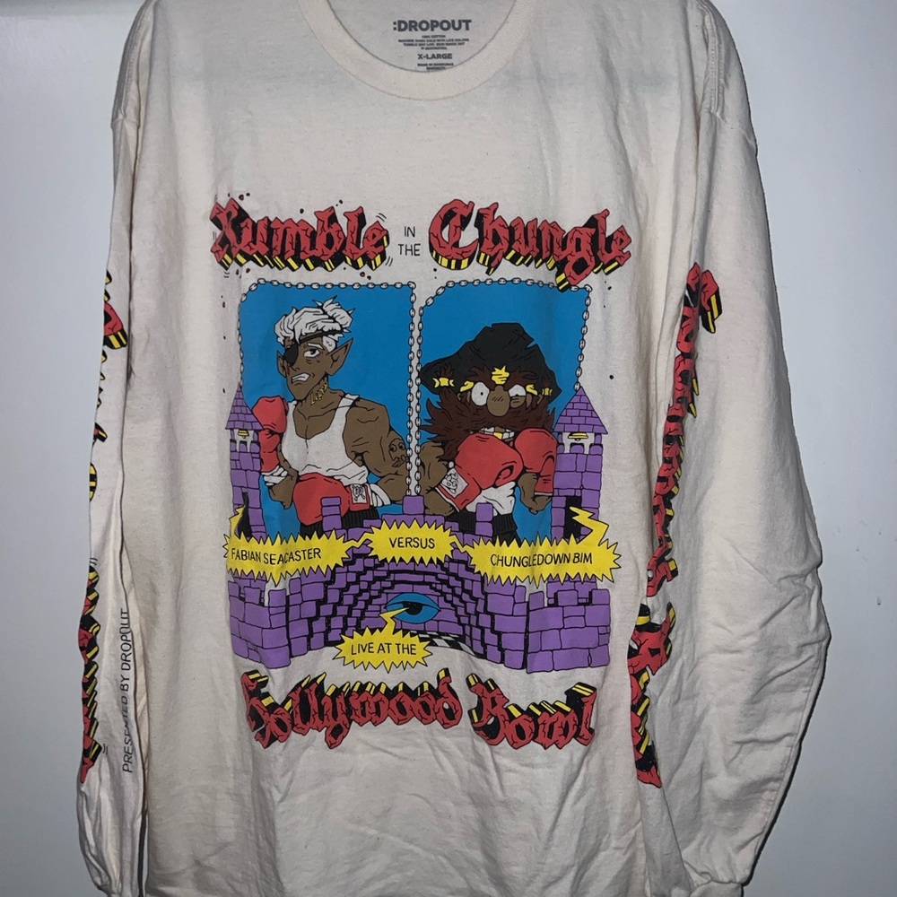 Dropout Dimension 20 “Rumble in the Chungle” limited edition long sleeve